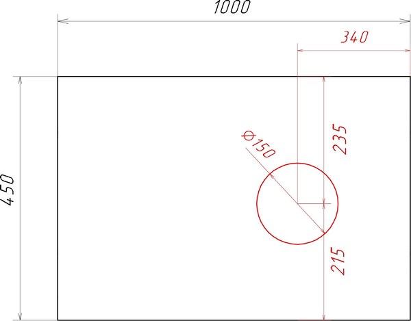 Тумба под умывальник Runo Вудлайн 100 (подвесная)
