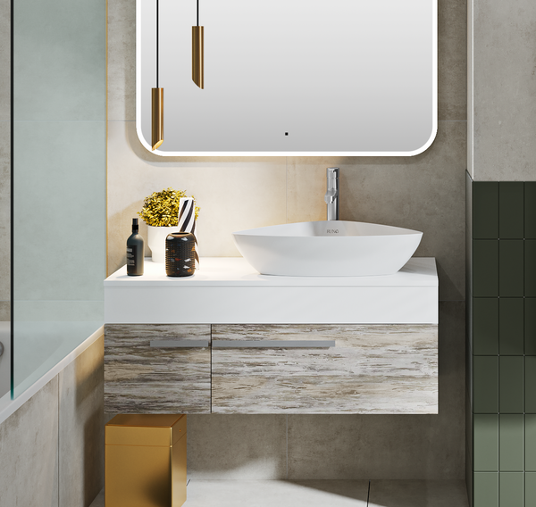 Тумба под умывальник Runo Вудлайн 85 - фото