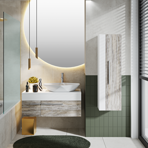 Тумба под умывальник Runo Вудлайн 85