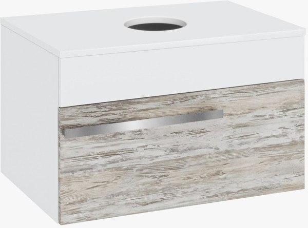 Тумба под умывальник Runo Вудлайн 65