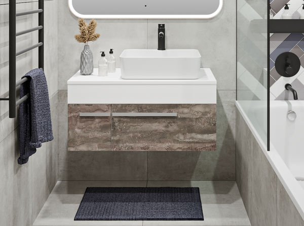 Тумба под умывальник Runo Вудлайн 85 - фото