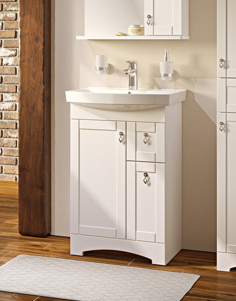 Тумба под умывальник Runo Мерида 55 - фото