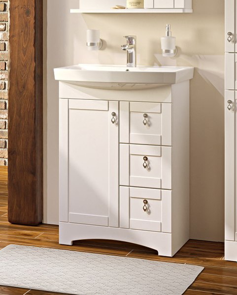 Тумба под умывальник Runo Мерида 60 - фото