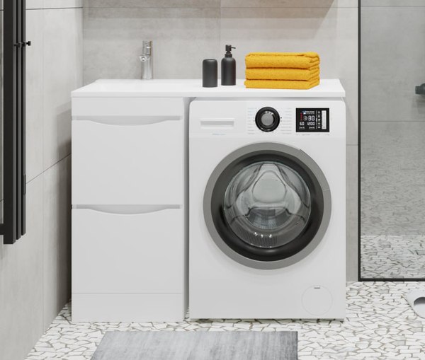 Тумба под умывальник Runo Орион 45 2 ящика - фото