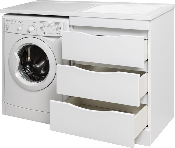 Тумба под умывальник Runo Орион 60 3 ящика