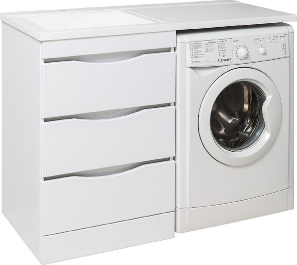 Тумба под умывальник Runo Орион 60 3 ящика