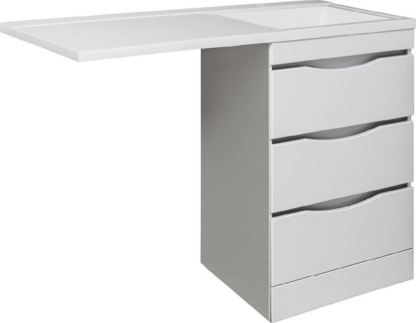 Тумба под умывальник Runo Орион 60 3 ящика