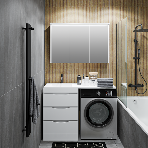 Тумба под умывальник Runo Орион 60 3 ящика