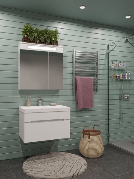 Тумба под умывальник Runo Парма 60