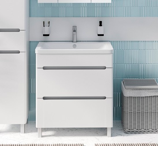 Тумба под умывальник Runo Парма 75 - фото
