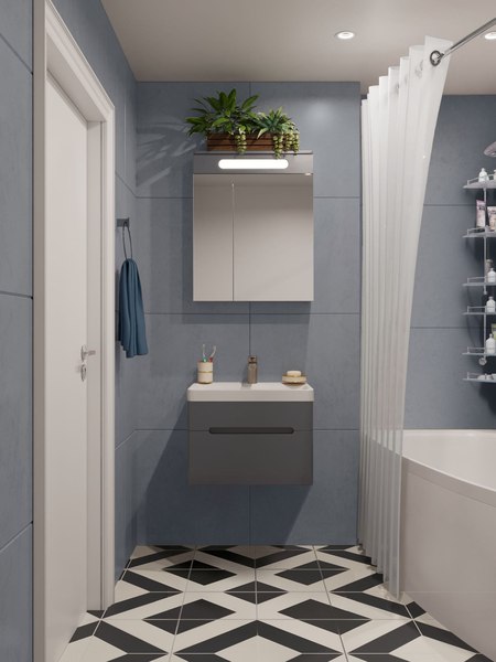 Тумба под умывальник Runo Парма 60