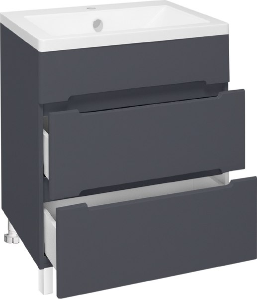 Тумба под умывальник Runo Парма 60 2 ящика