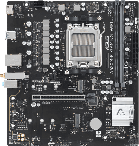 Материнская плата Asus A620M-F Gaming WiFi - фото