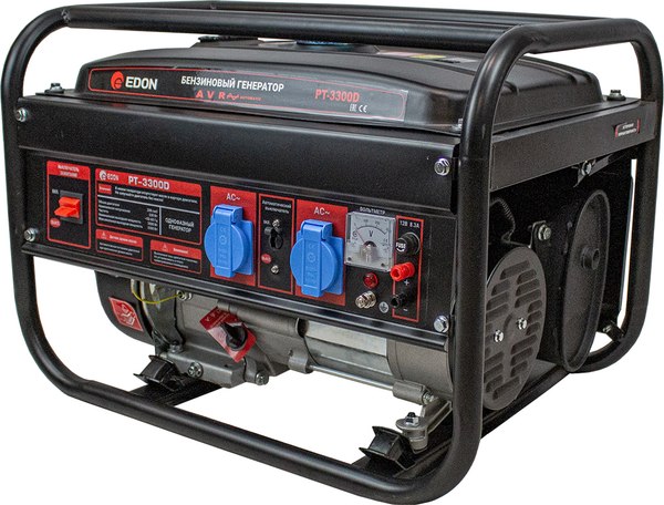 Бензиновый генератор Edon PT-3300D - фото