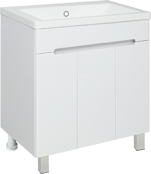 Тумба под умывальник Runo Парма 75 3 двери