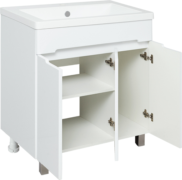Тумба под умывальник Runo Парма 75 3 двери