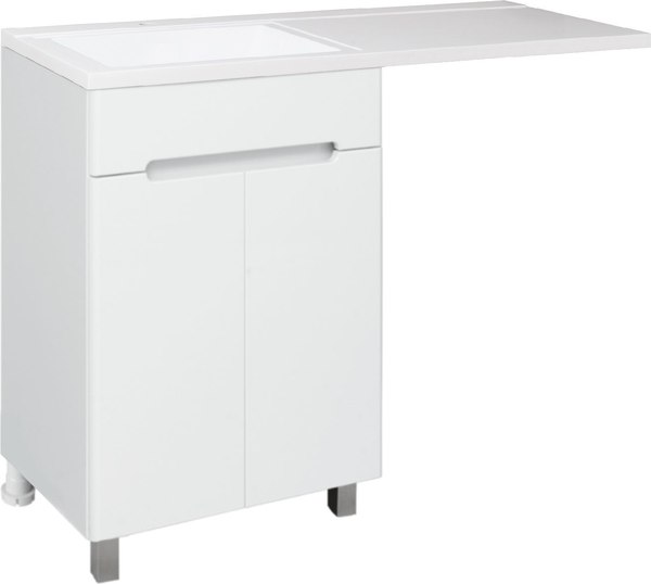 Тумба под умывальник Runo Парма 60 Гамма 120 лайт (напольная)