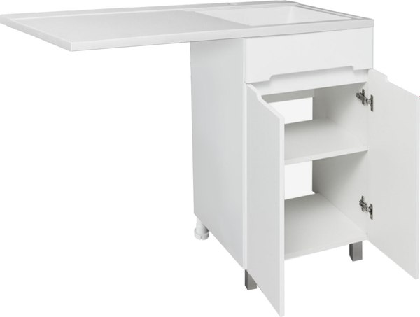 Тумба под умывальник Runo Парма 60 Гамма 120 лайт (напольная)