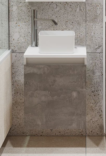 Тумба под умывальник Runo Бари 40 - фото