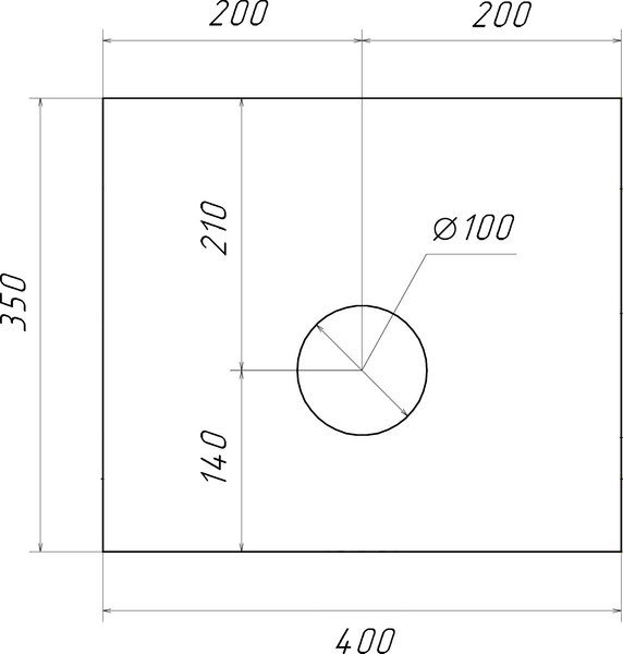 Тумба под умывальник Runo Бари 40