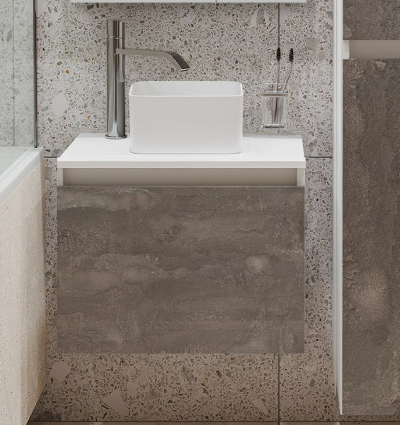 Тумба под умывальник Runo Бари 50 - фото