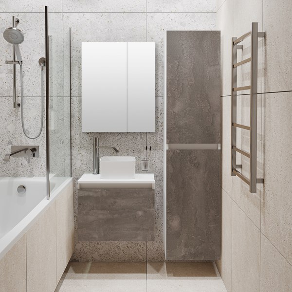 Тумба под умывальник Runo Бари 50