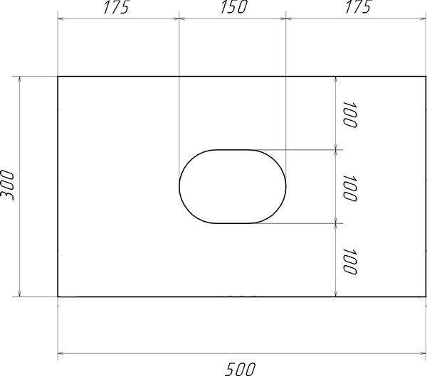 Тумба под умывальник Runo Бари 50