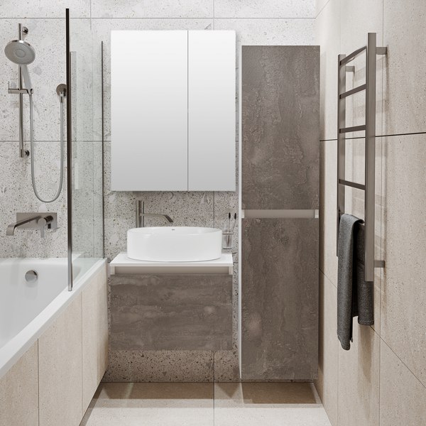 Тумба под умывальник Runo Бари 60