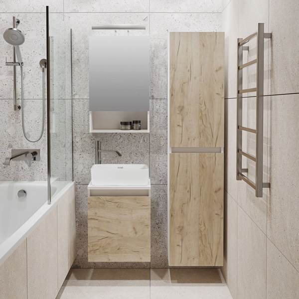 Тумба под умывальник Runo Бари 40