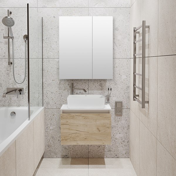 Тумба под умывальник Runo Бари 60