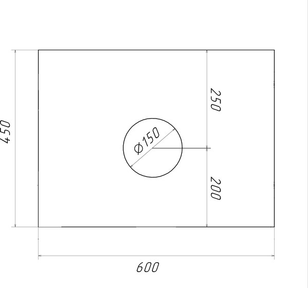 Тумба под умывальник Runo Бари 60