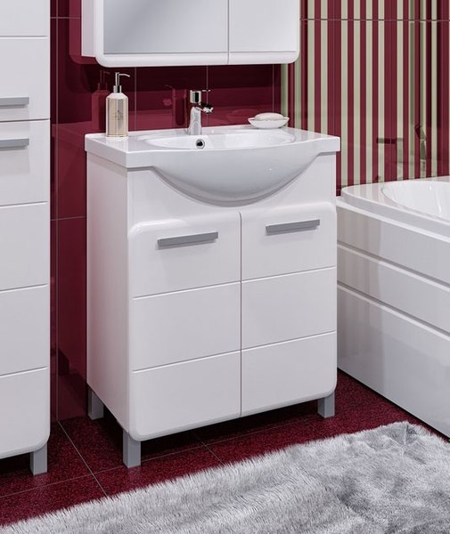 Тумба под умывальник Runo Эрика 70 - фото