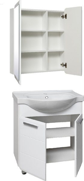 Тумба под умывальник Runo Эрика 70