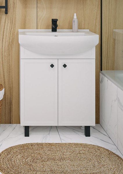 Тумба под умывальник Runo Римини 65 - фото