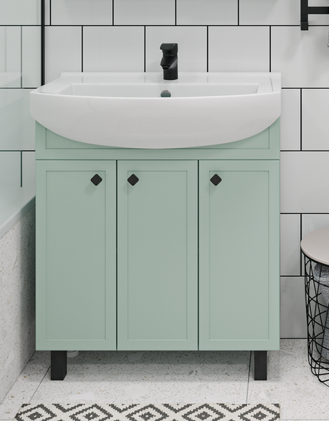 Тумба под умывальник Runo Римини 75 - фото