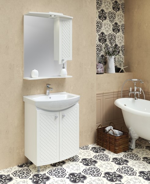 Тумба под умывальник Runo Милано 65