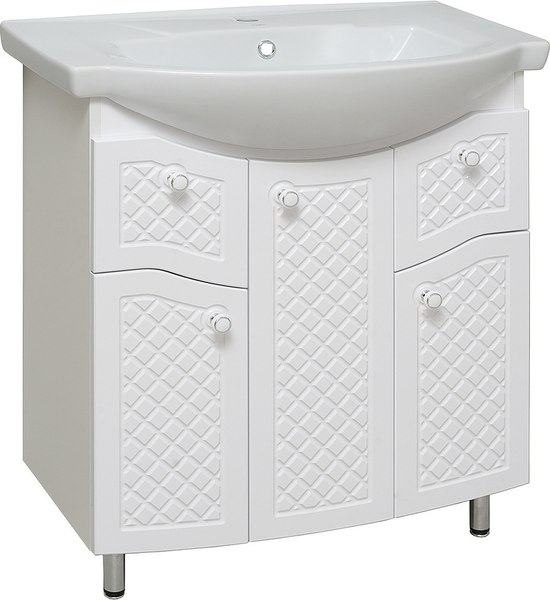 Тумба под умывальник Runo Милано 75