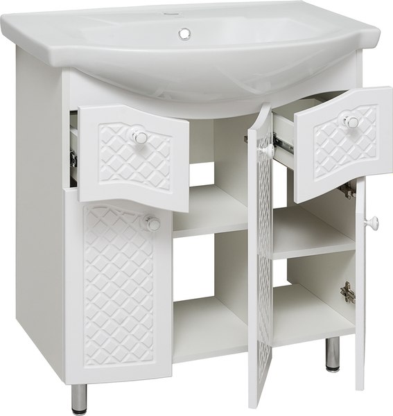 Тумба под умывальник Runo Милано 75