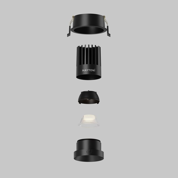 Точечный светильник Maytoni Dip DL117-15W-2.7K-B