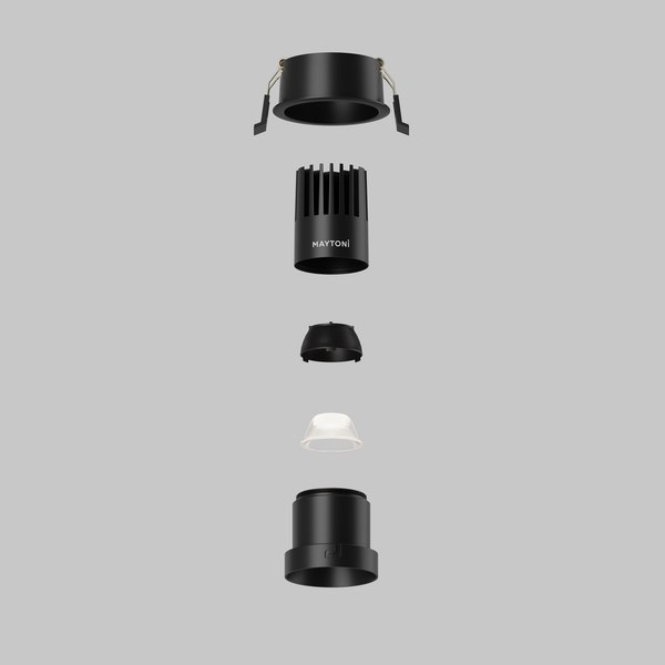 Точечный светильник Maytoni Dip DL116-10W-4K-B