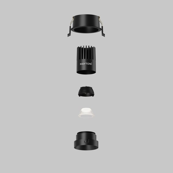 Точечный светильник Maytoni Dip DL115-10W-4K-B