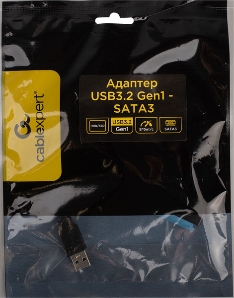 Адаптер Cablexpert A-USB3-SATA3-3.5