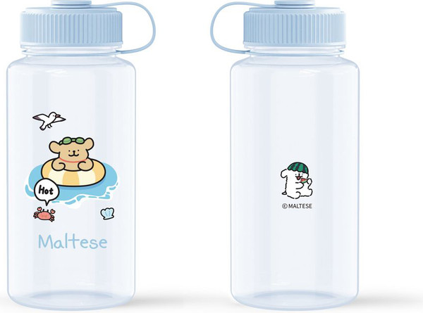 Бутылка для воды Miniso Maltese Collection 4034