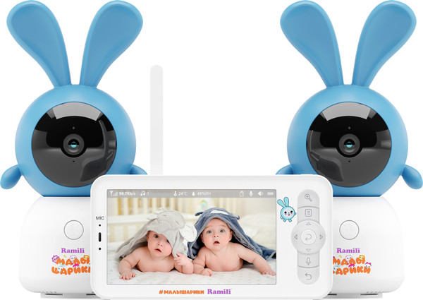 Видеоняня Ramili Baby RV100X2KROSH - фото