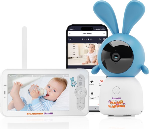 Видеоняня Ramili Baby RV100KROSH