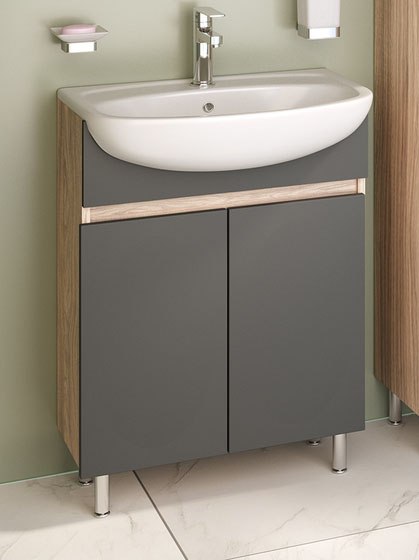 Тумба под умывальник Runo Лада 60 - фото