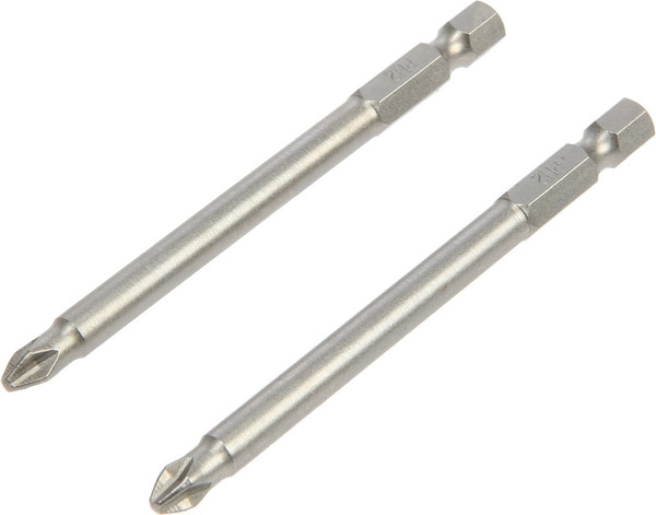 Набор бит Tundra Намагниченные сталь CrV PH2x90мм / 2270950 - фото