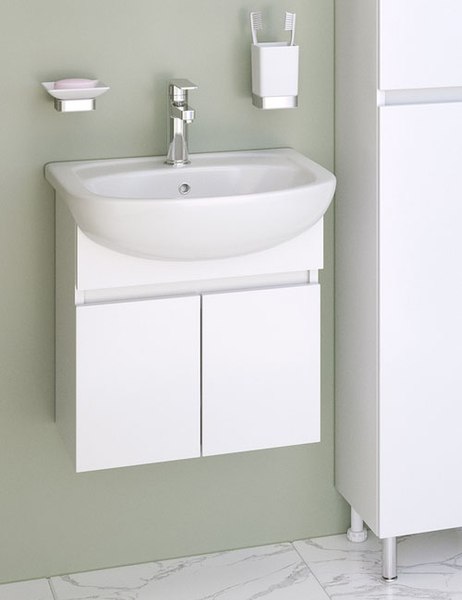 Тумба под умывальник Runo Лада 60 - фото