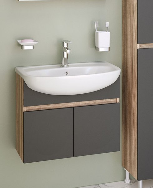 Тумба под умывальник Runo Лада 60 - фото