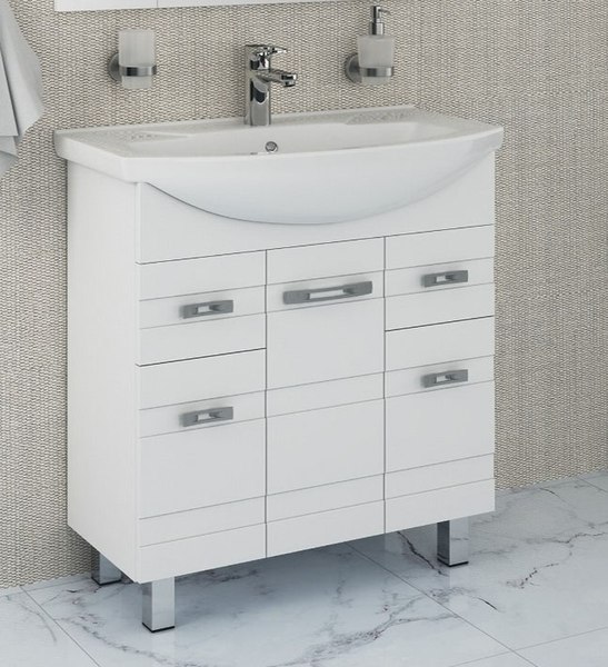 Тумба под умывальник Runo Турин 85 - фото